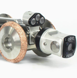 chariot CRP140 avec la caméra zoom optique équipée de laser de mesure