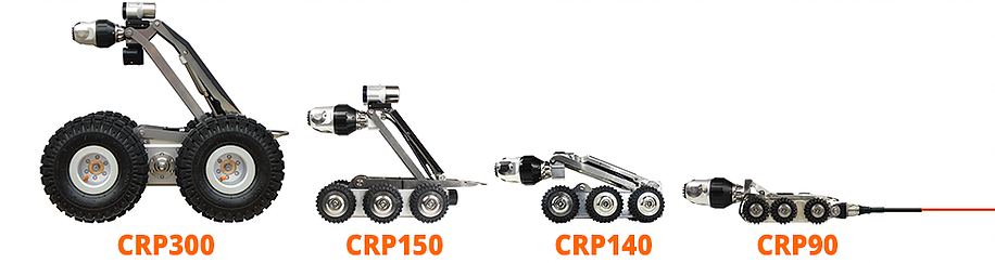 chariot ITV motorisé - robot inspection vidéo de canalisation industrie atex