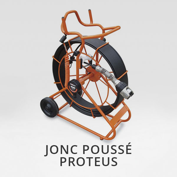 Jonc poussé pour la régie chariot Proteus