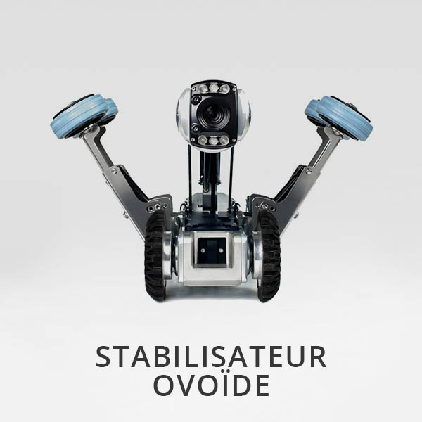 Stabilisateur pour l'inspection de conduites ovoïdes