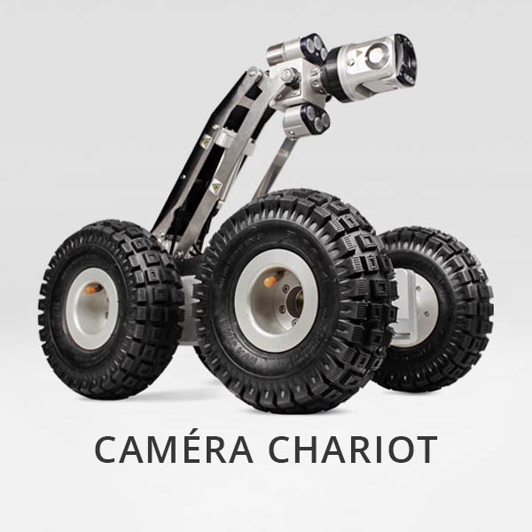 caméra chariot d'inspection vidéo