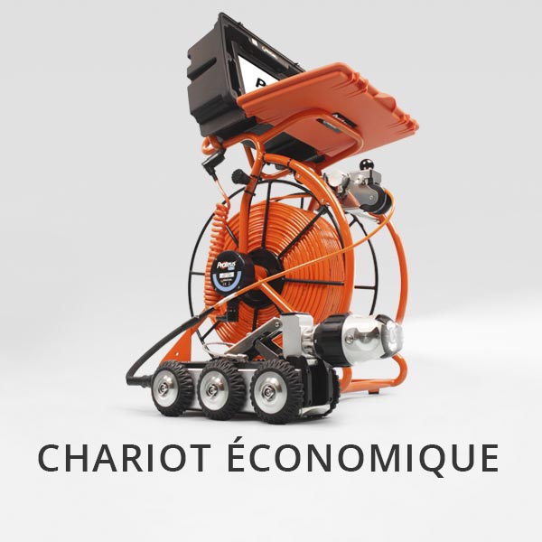 caméra chariot inspection vidéo économique Proteus Lite