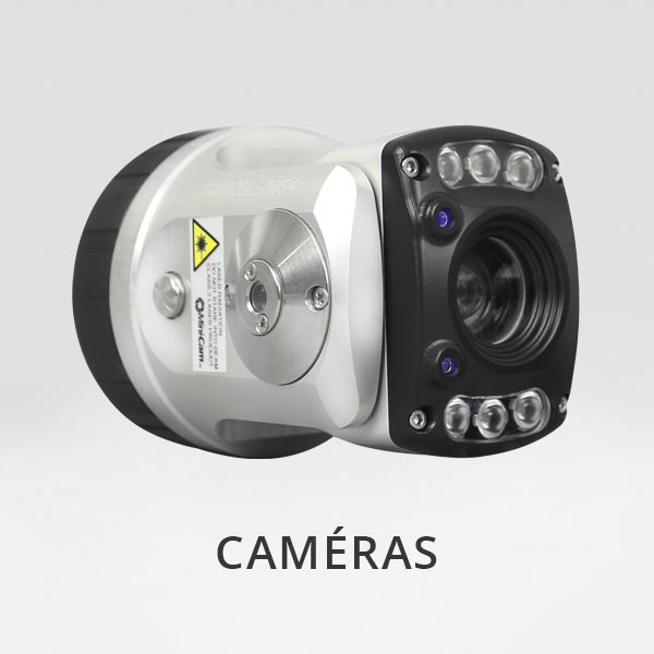 tête caméra d'inspection vidéo 360° avec ZOOM
