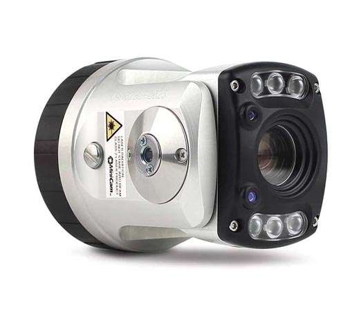 tête caméra 360 rotative et zoom optique de chariot avec Laser MiniCam CAM028L