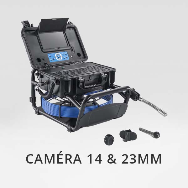 caméra d'inspection vidéo 14mm et 23mm