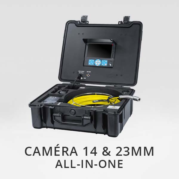 caméra d'inspection vidéo valise