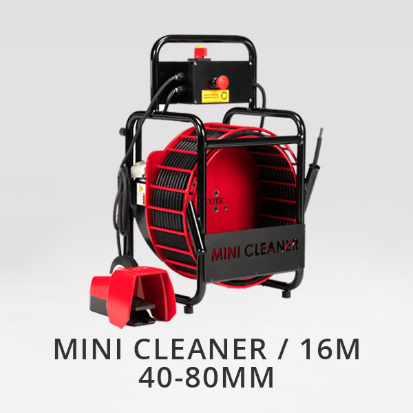 picote mini cleaner 16m (40-80mm) france - fournisseur SewerDev
